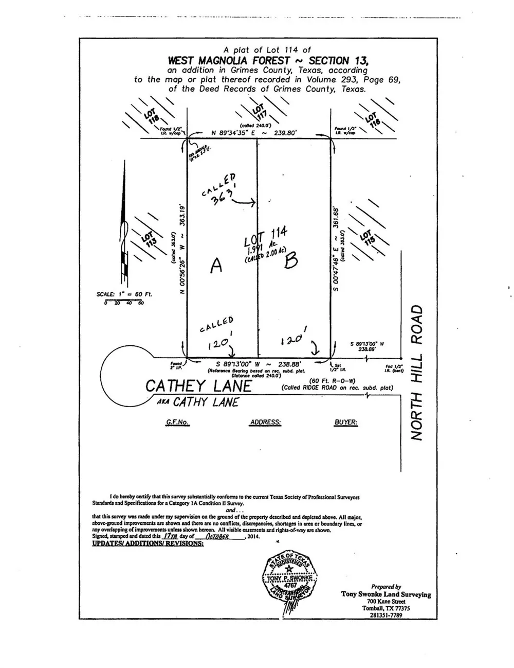Cathey Lane Navasota, TX 77868