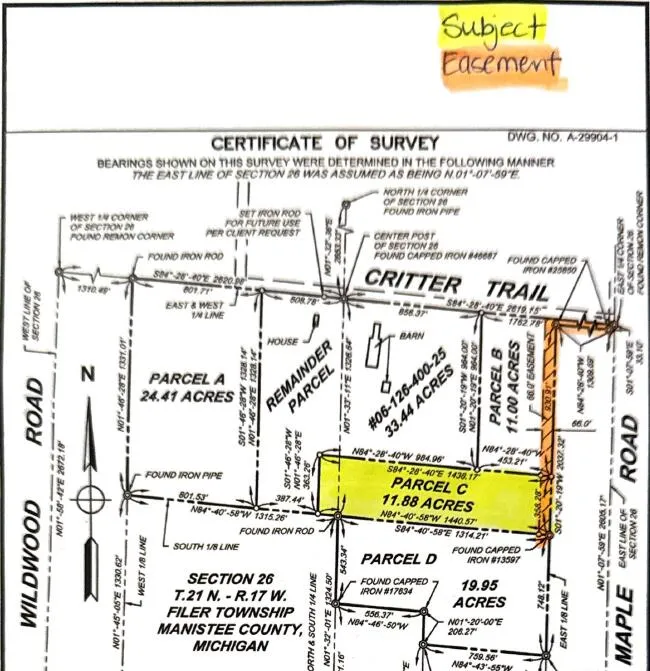 Critter Trail #Parcel C Manistee, MI 49660