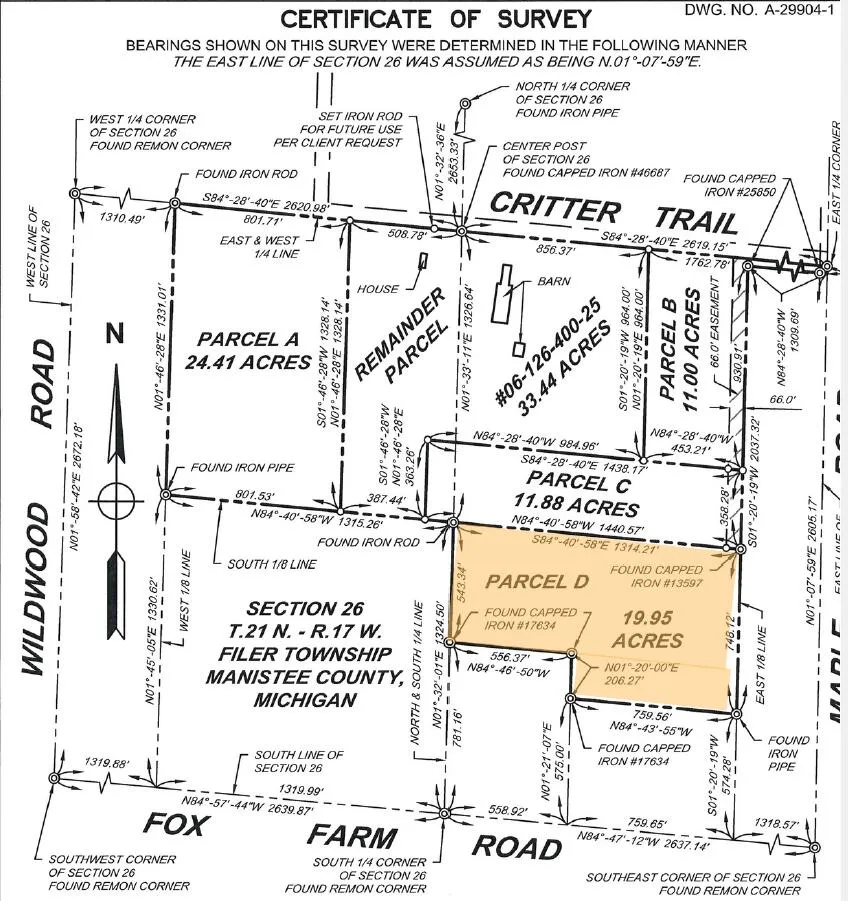 Critter Trail Manistee, MI 49660