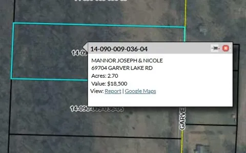 69704 Garver Lake Road