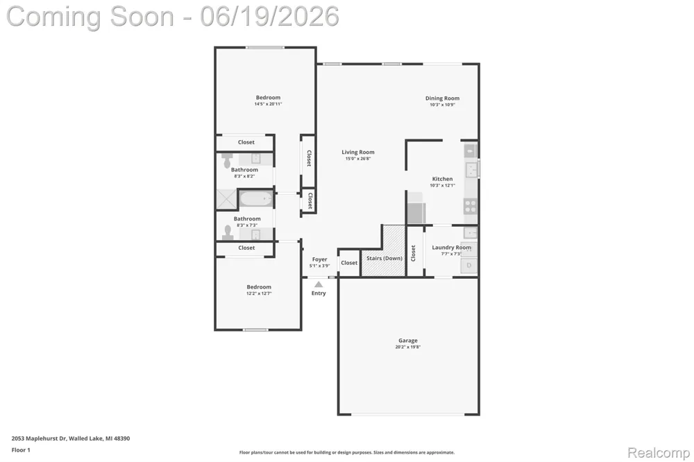 2053 Maplehurst Drive Commerce Charter Township, MI 48390