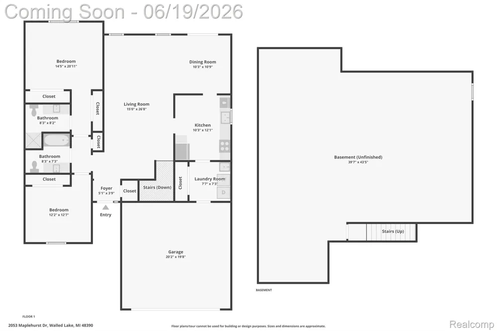 2053 Maplehurst Drive Commerce Charter Township, MI 48390