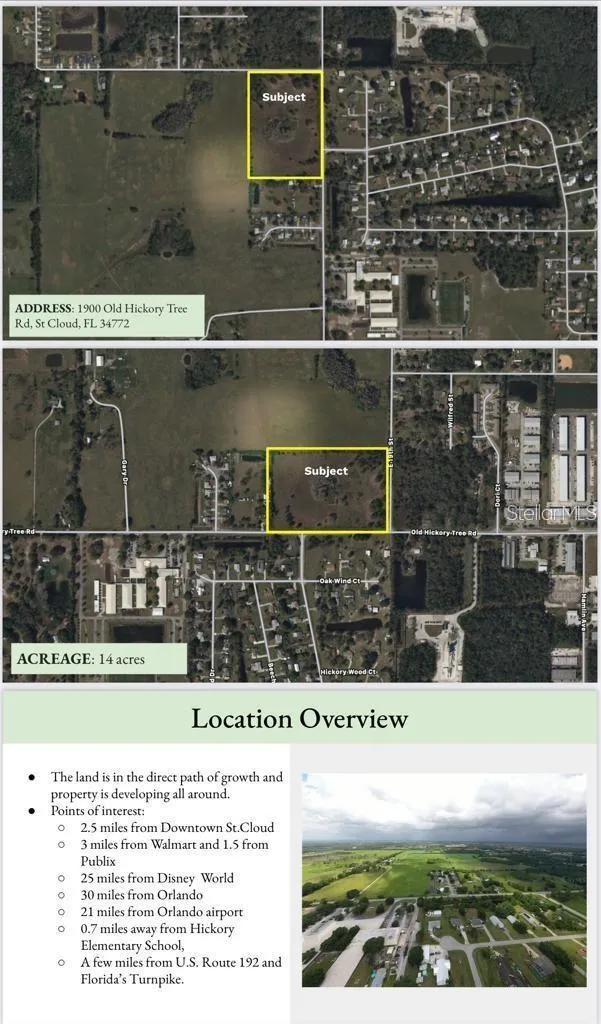 OLD HICKORY TREE ROAD St Cloud, FL 34772