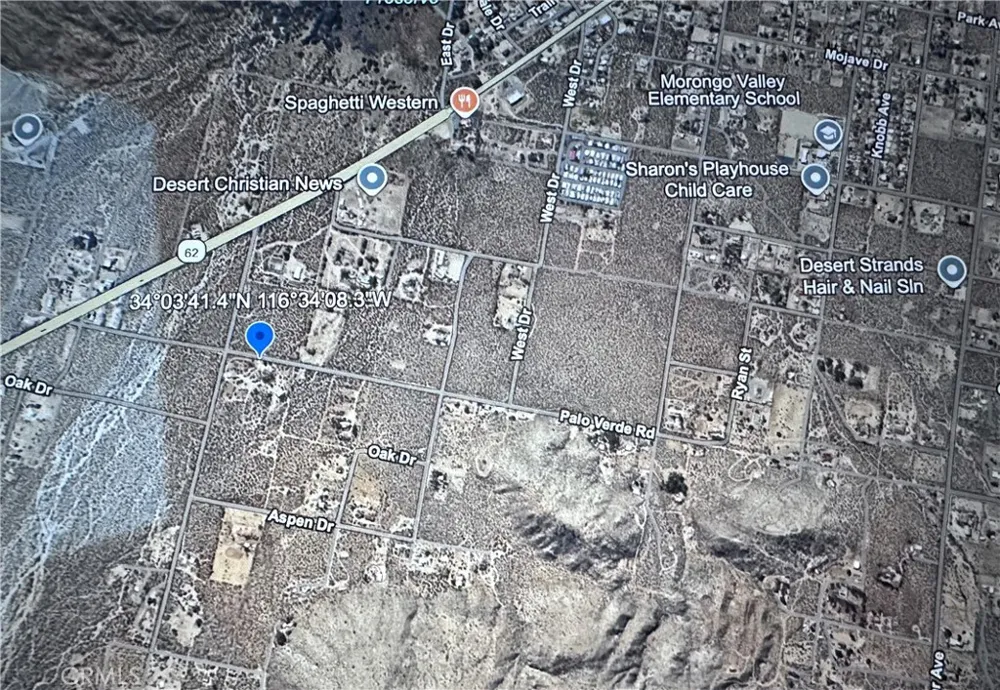 Palo Verde Road Morongo Valley, CA 92256