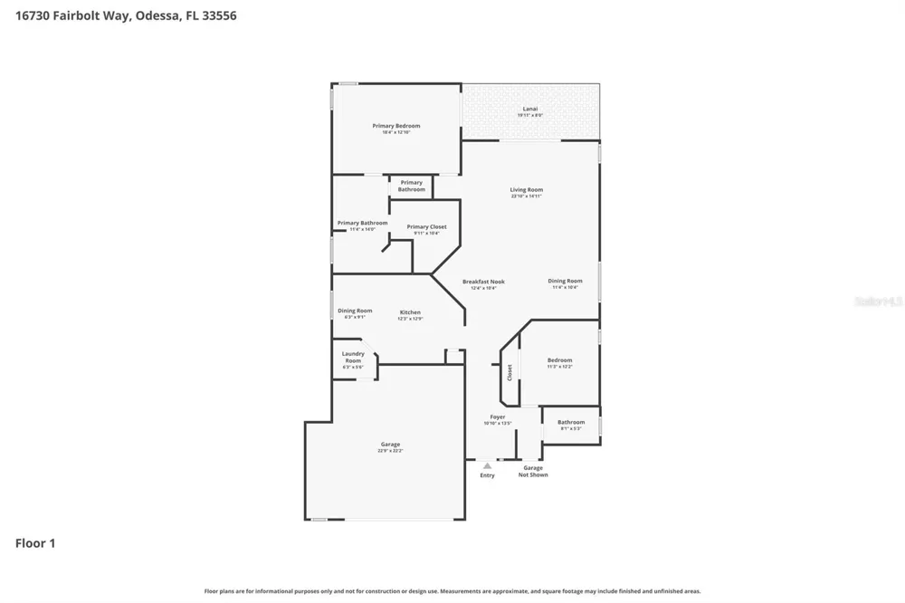 16730 FAIRBOLT WAY Odessa, FL 33556