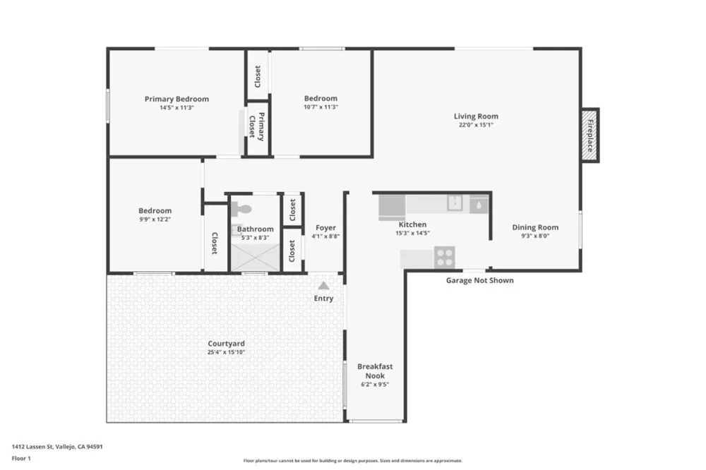 1412 Lassen Street Vallejo, CA 94591