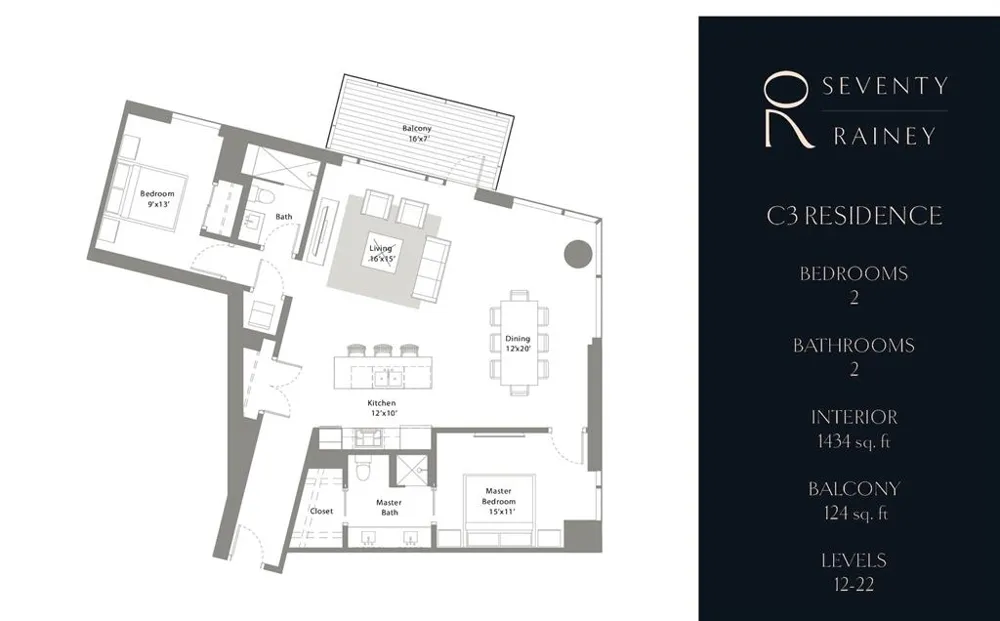 70 Rainey Street #1908 Austin, TX 78701