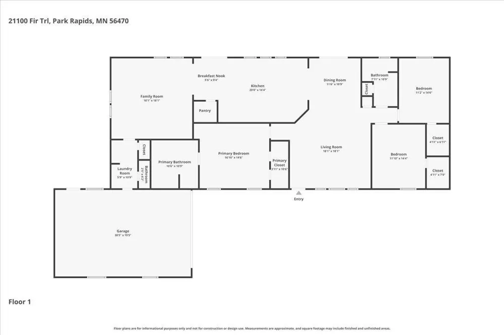 21100 Fir Trail Park Rapids, MN 56470