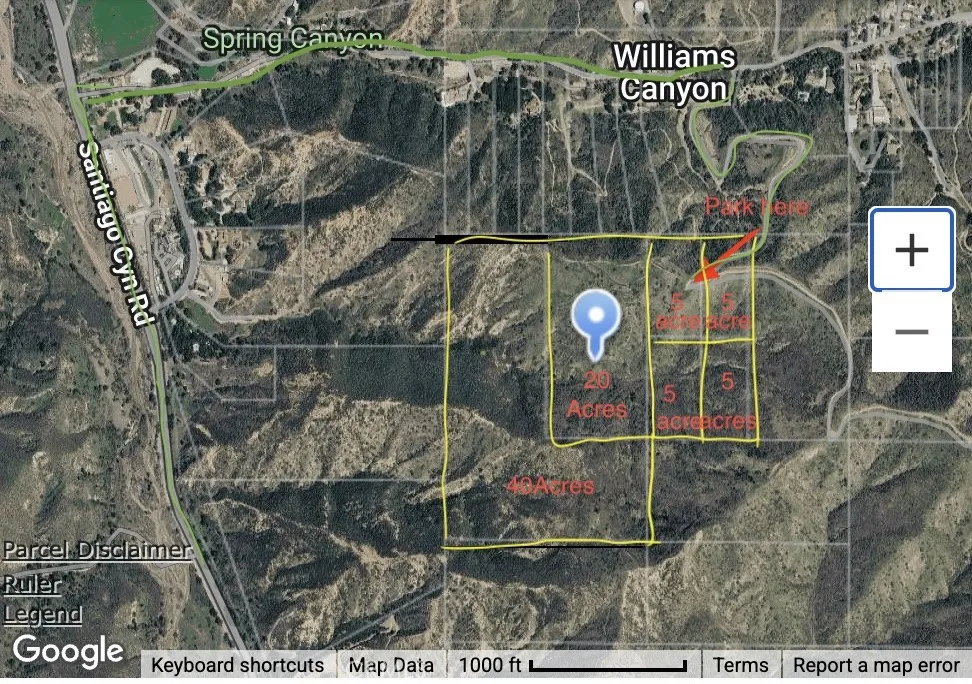 1 Williams Canyon Rd Silverado, CA 92676