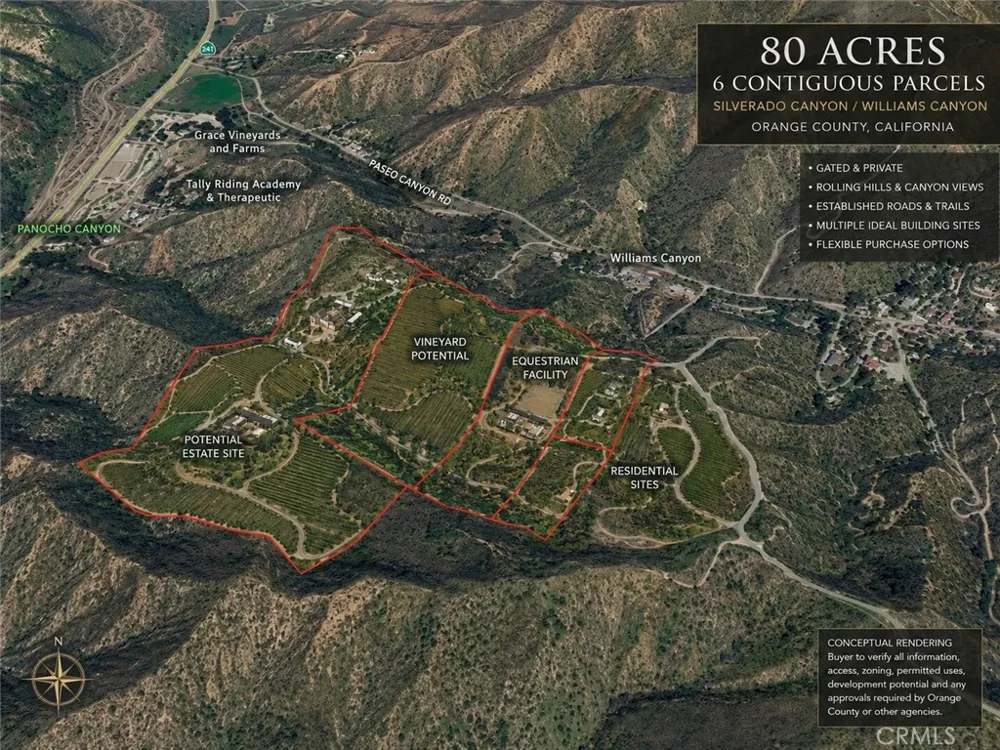 1 Williams Canyon Rd Silverado, CA 92676