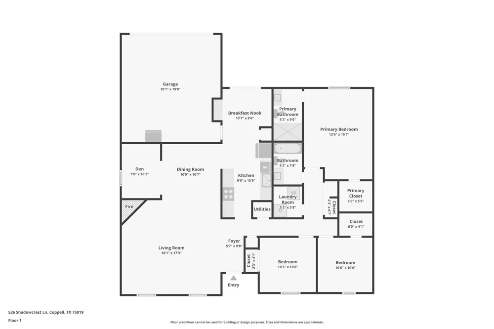 526 Shadowcrest Lane Coppell, TX 75019