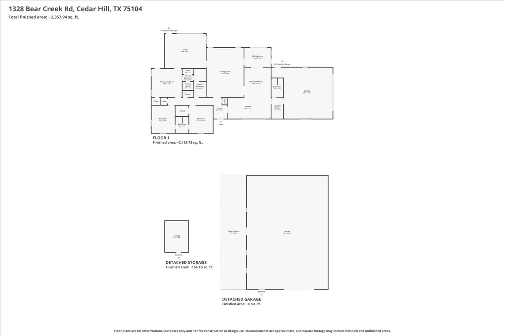 1328 Bear Creek Road Cedar Hill, TX 75104