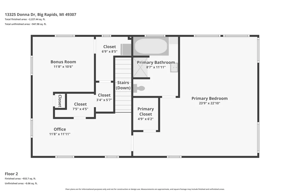13325 Donna Road Big Rapids, MI 49307