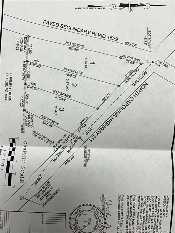 Mt. Olive and Hwy 211 Road Lumberton, NC 28360