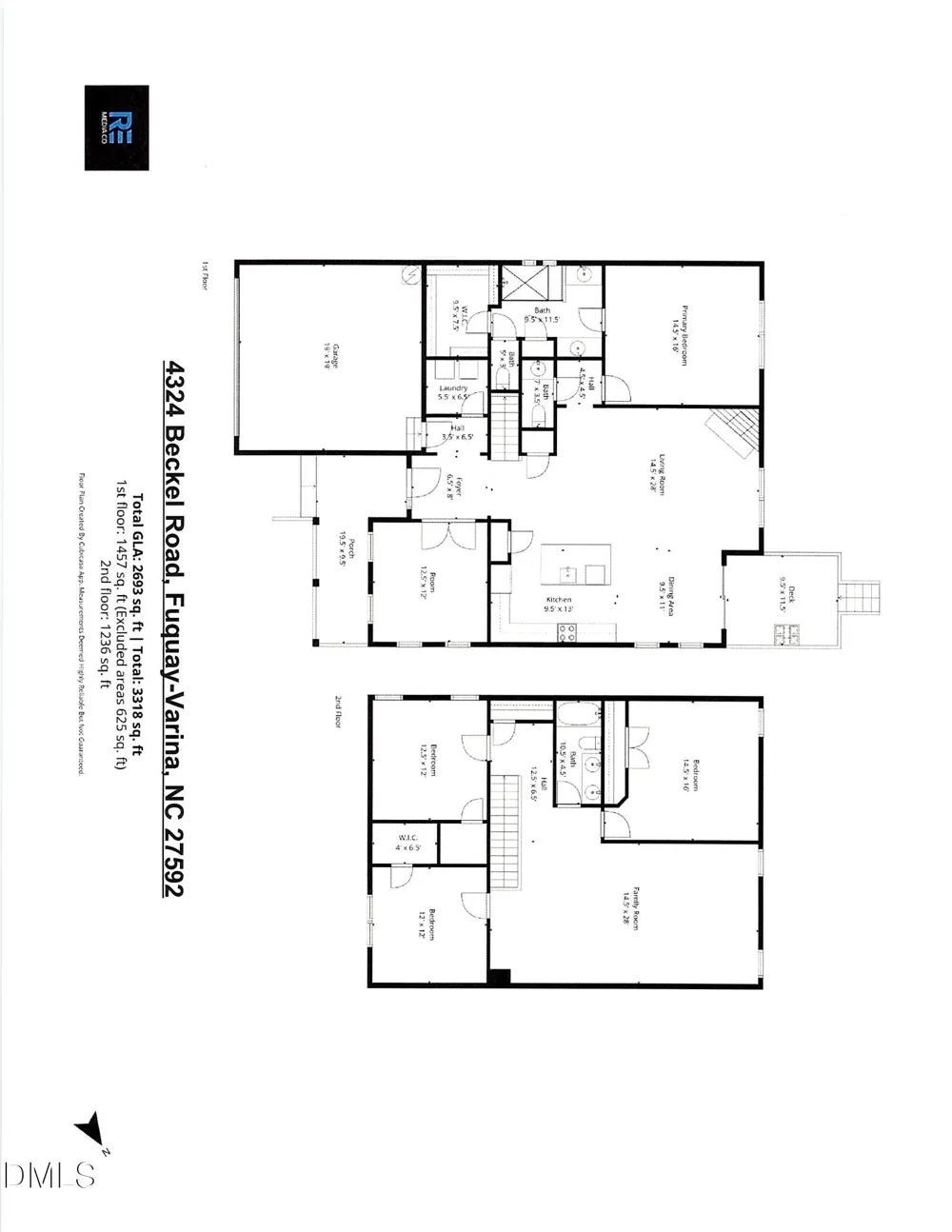 4324 Beckel Road Willow Springs, NC 27592