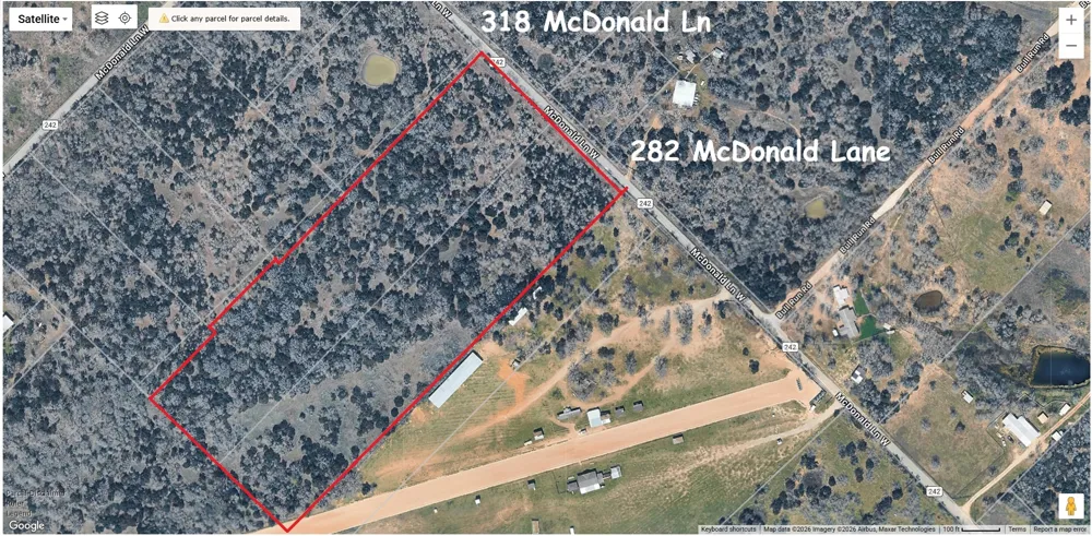 McDonald Lane W Cedar Creek, TX 78612