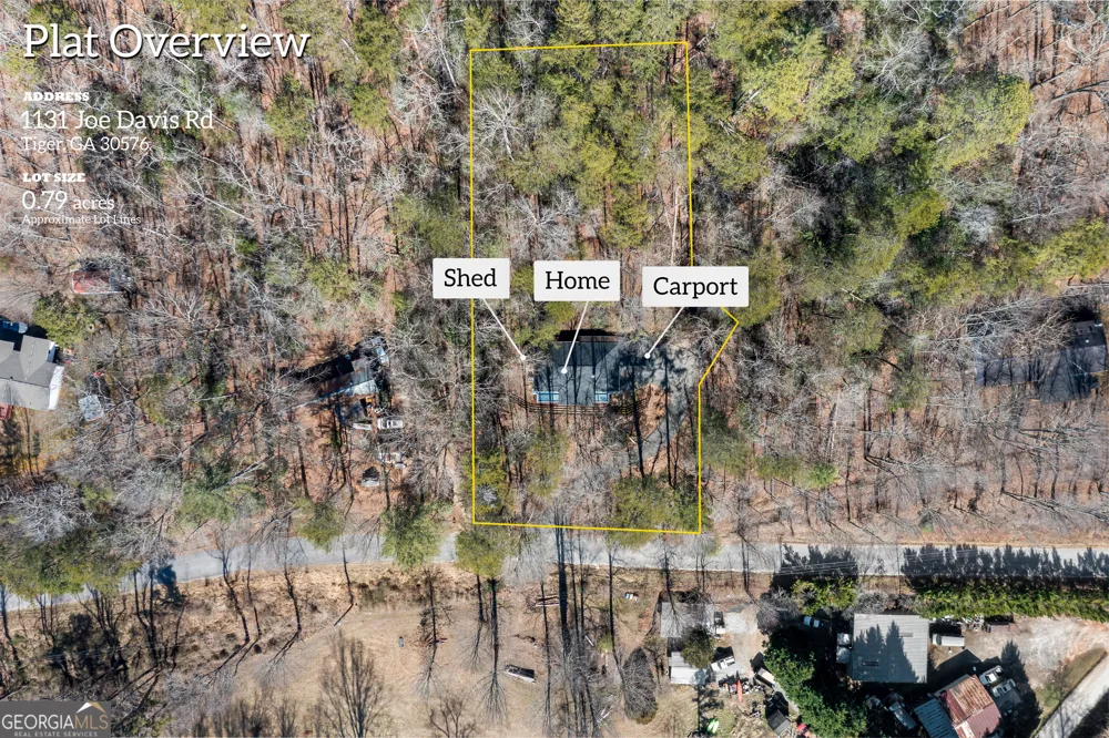 1131 Joe Davis RD Tiger, GA 30576