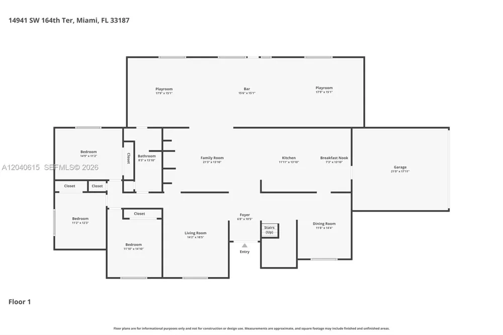 14941 SW 164th Ter Miami, FL 33187