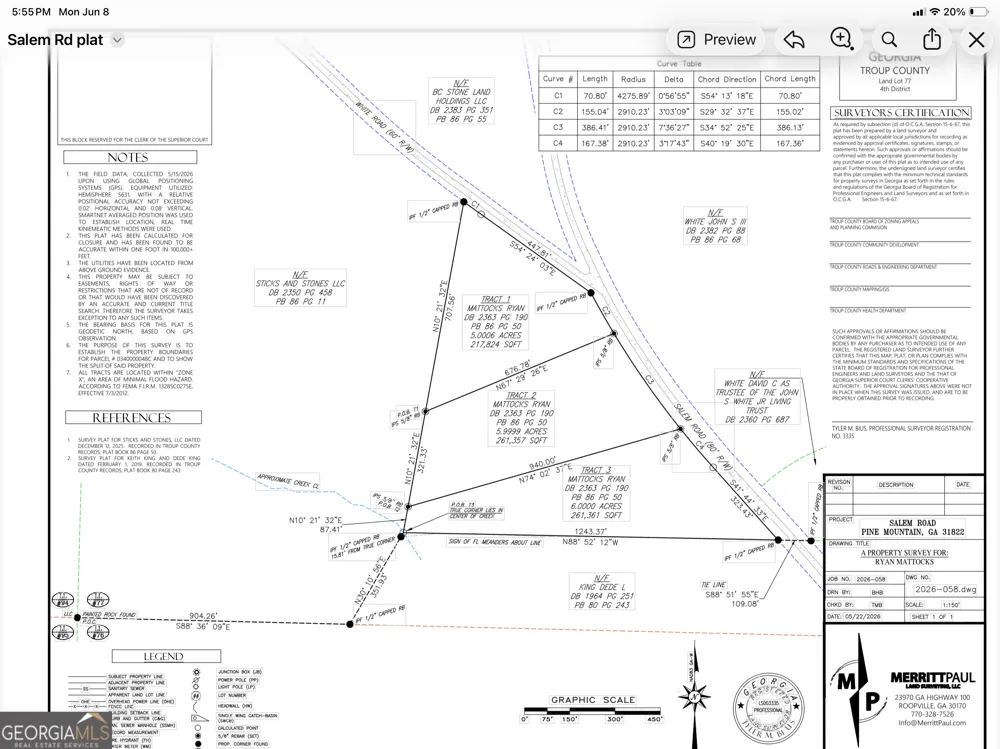 0 Salem RD Pine Mountain, GA 31822