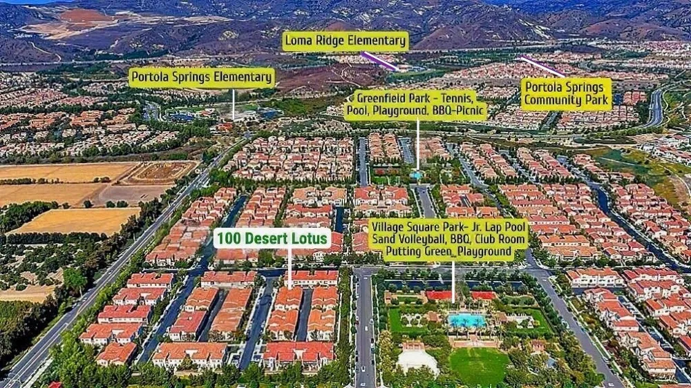 100 DESERT LOTUS Irvine, CA 92618