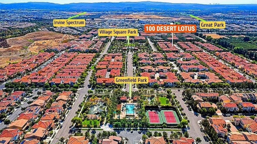 100 DESERT LOTUS Irvine, CA 92618