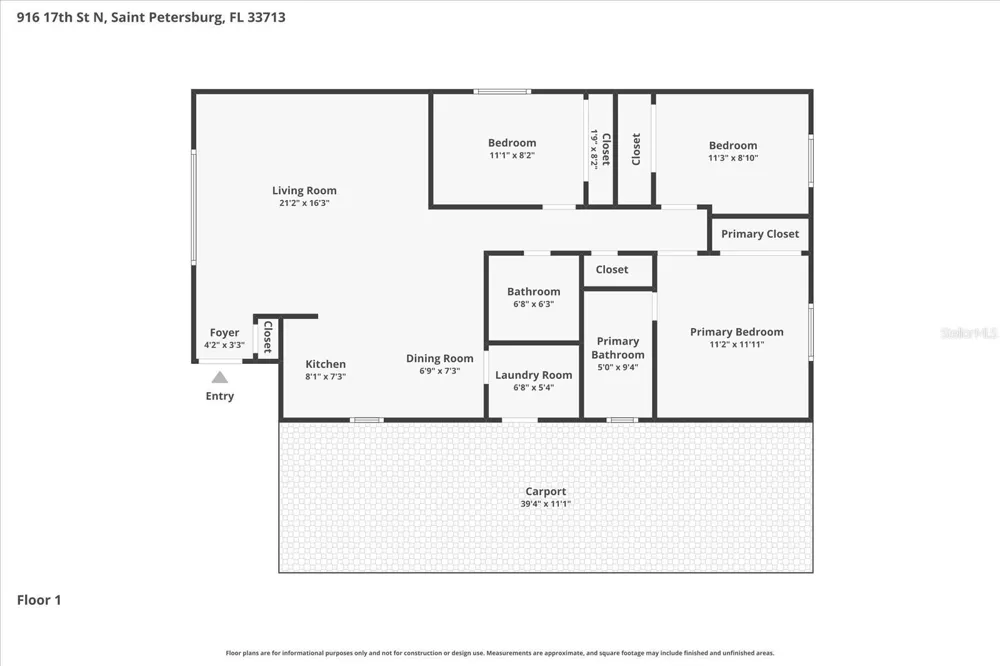 916 17TH STREET St Petersburg, FL 33713