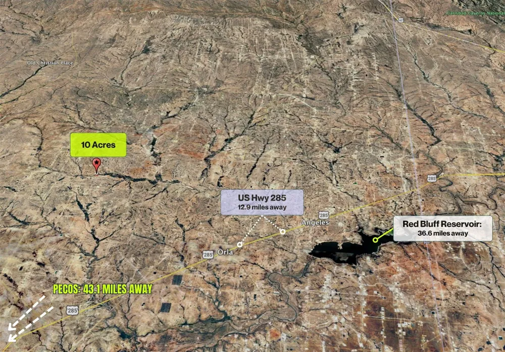 Ab 3827 Sec 26 Blk 45 Pslsw/4 Se/4 Ne/4 Pecos, TX 79772