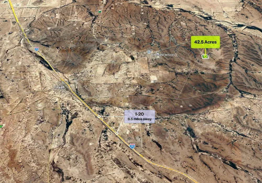 Ab 5579 Blk 55 7 Sec 18 T&P Se/4 Nw/4 Pecos, TX 79772