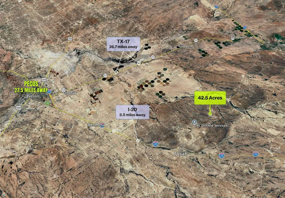 Ab 5579 Blk 55 7 Sec 18 T&P Se/4 Nw/4 Pecos, TX 79772