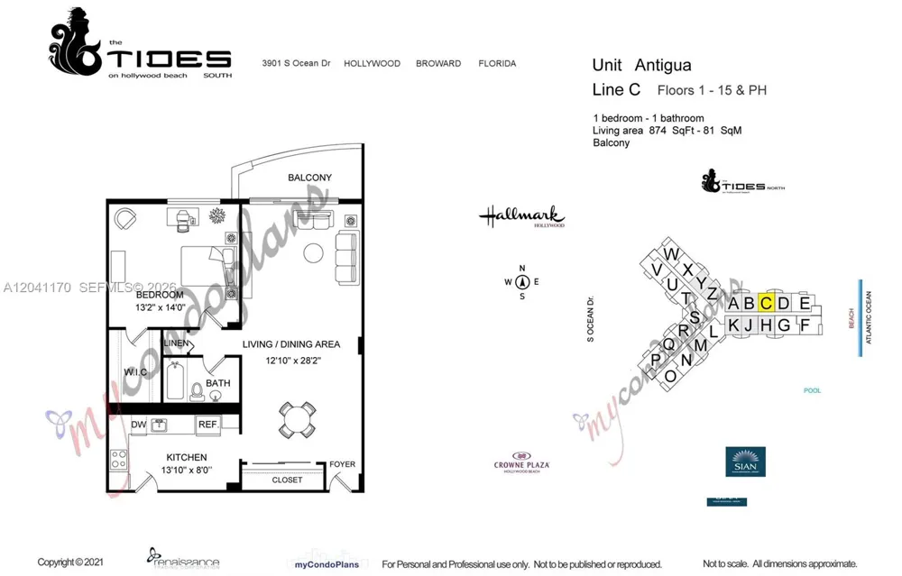 3901 S Ocean Dr #8C Hollywood, FL 33019