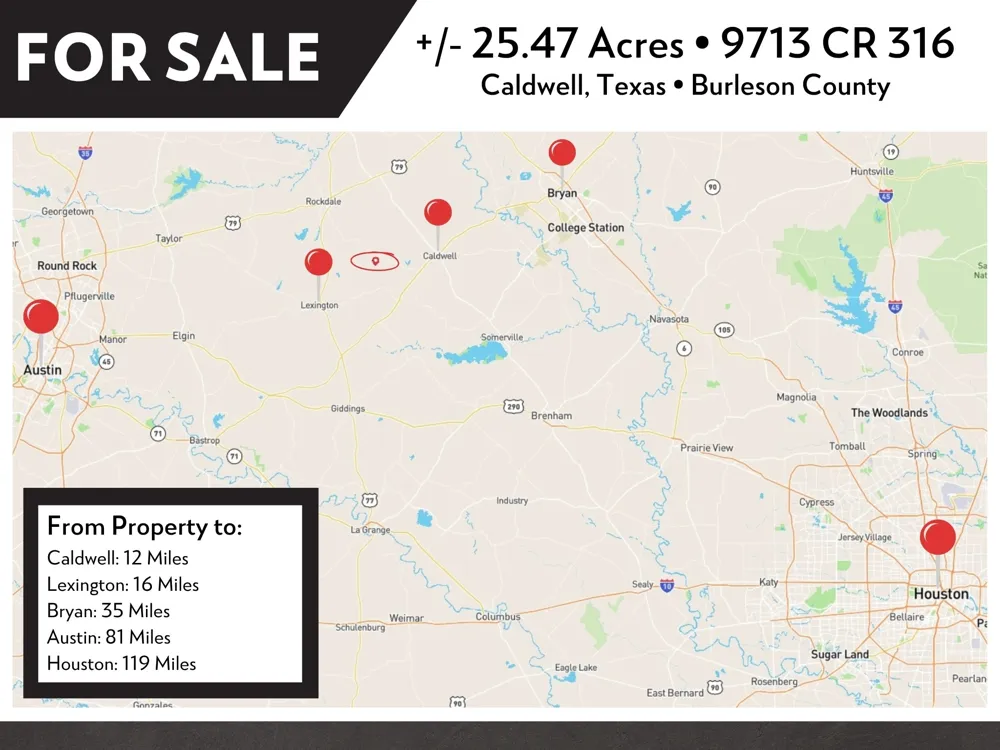 9713 County Road 316 Caldwell, TX 77836