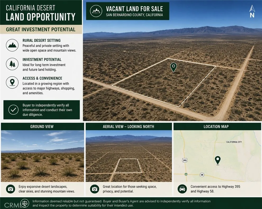 APN 0498-503-12-0000 Kramer Junction, CA 93516
