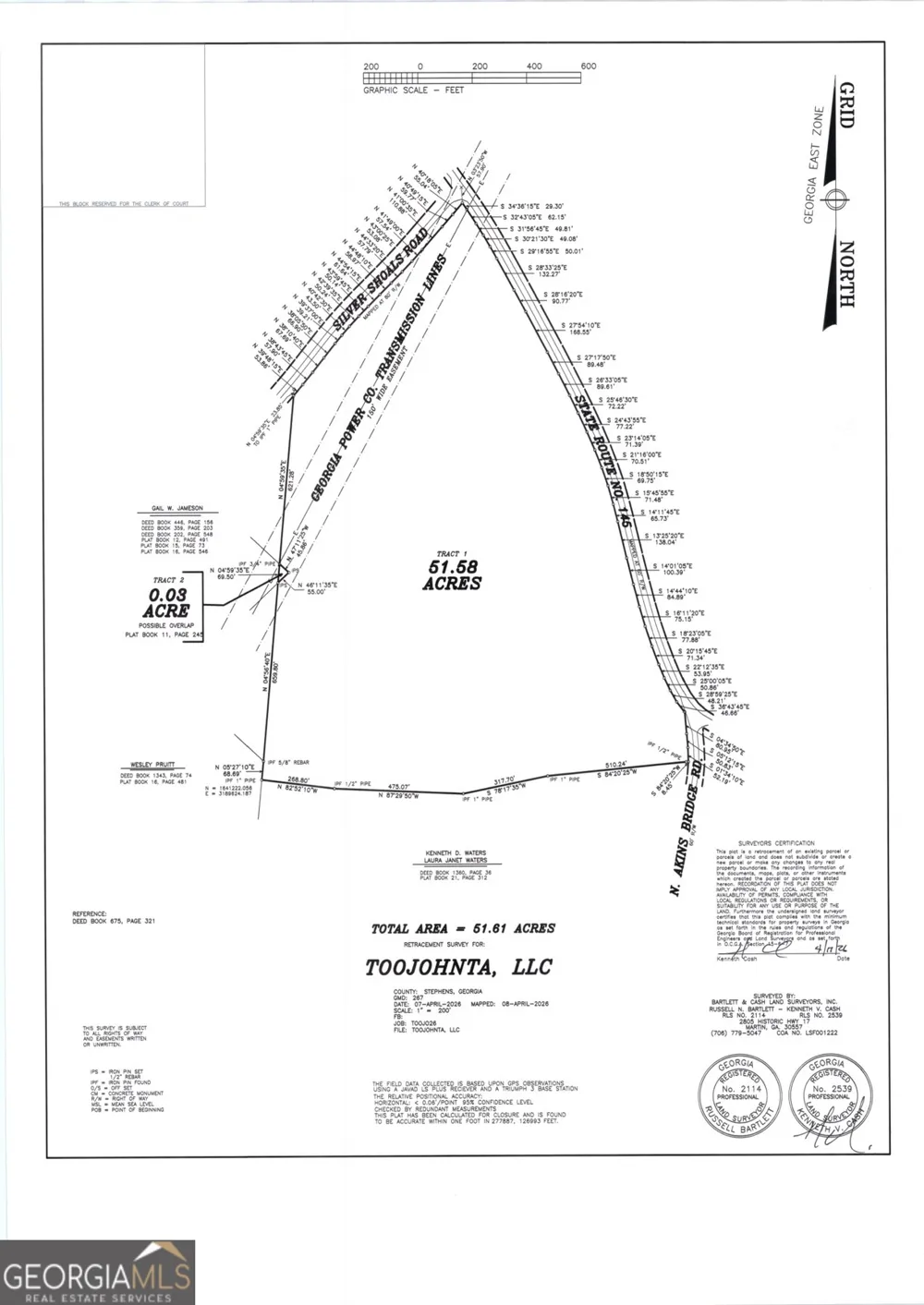 0 Highway 145 Eastanollee, GA 30538