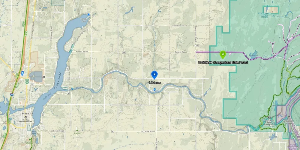 LOT 5 Wilderness Retreat Pine City, MN 55063