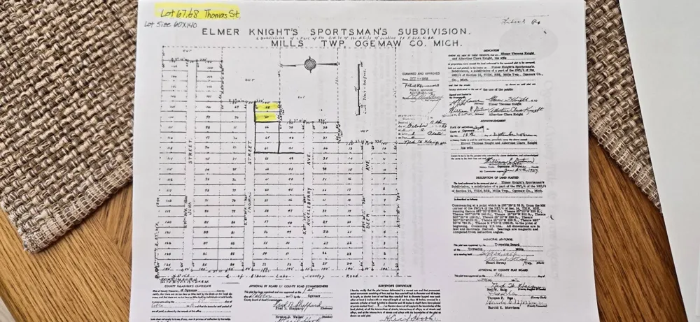 Thomas Street Mills Township, MI 48756