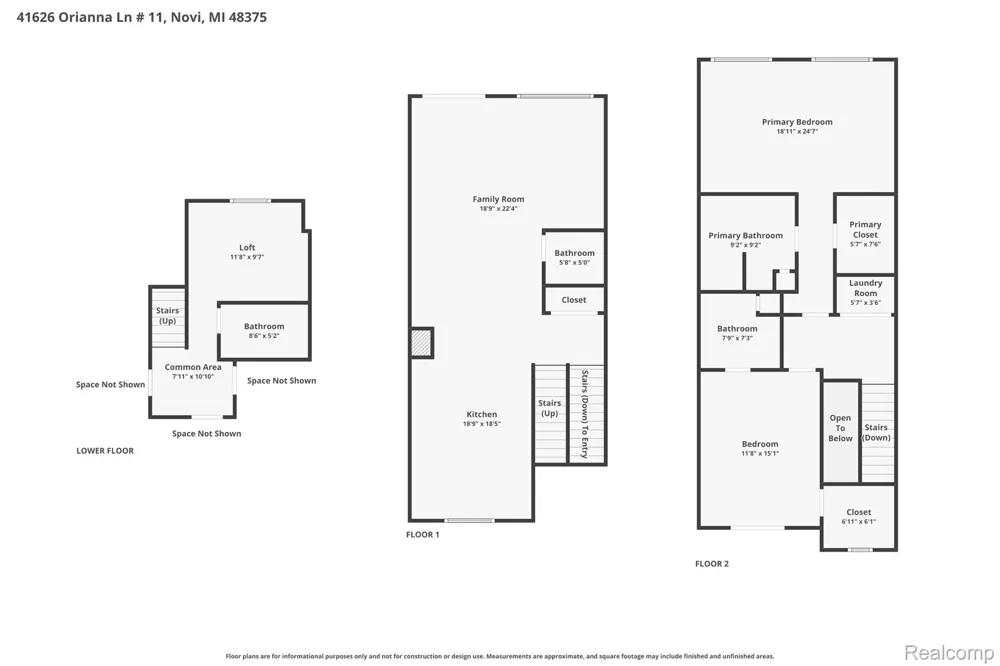 41626 Orianna Lane Novi City, MI 48375