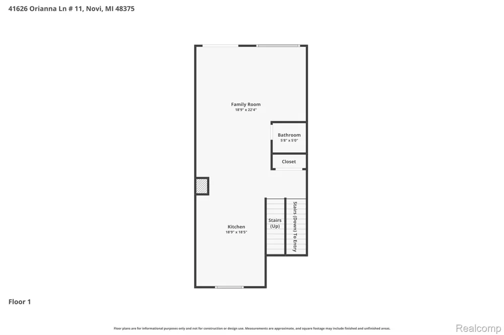 41626 Orianna Lane Novi City, MI 48375