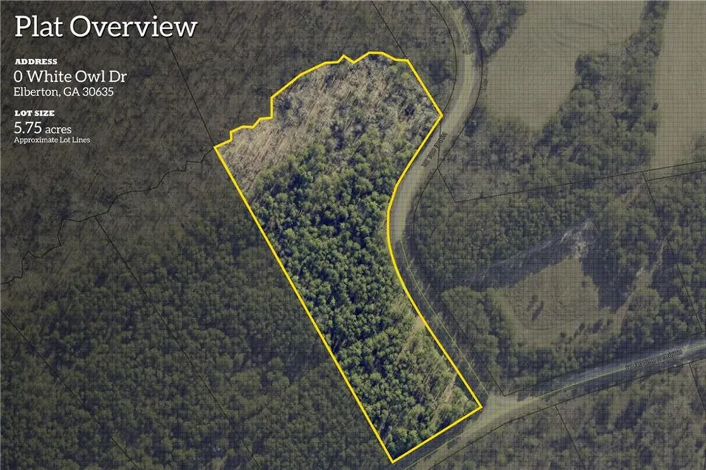0 WHITE OWL DRIVE Elberton, GA 30635