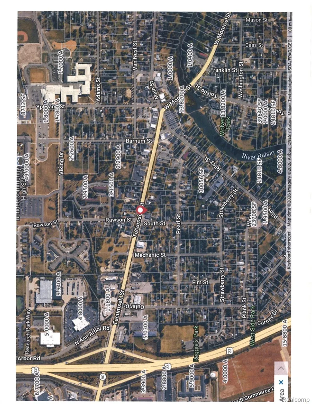 313 Tecumseh Street Dundee Village, MI 48131