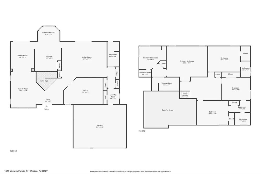 1673 VICTORIA POINTE CIRCLE Weston, FL 33327