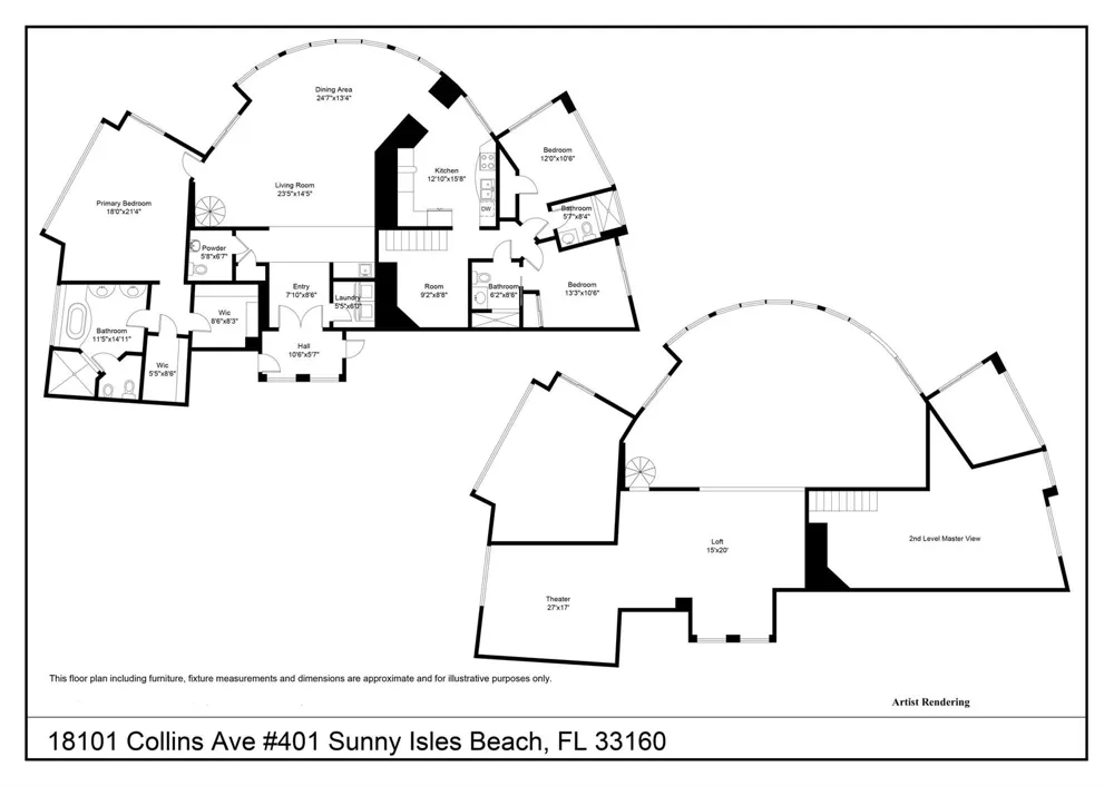 18101 Collins Avenue #401 Sunny Isles Beach, FL 33160