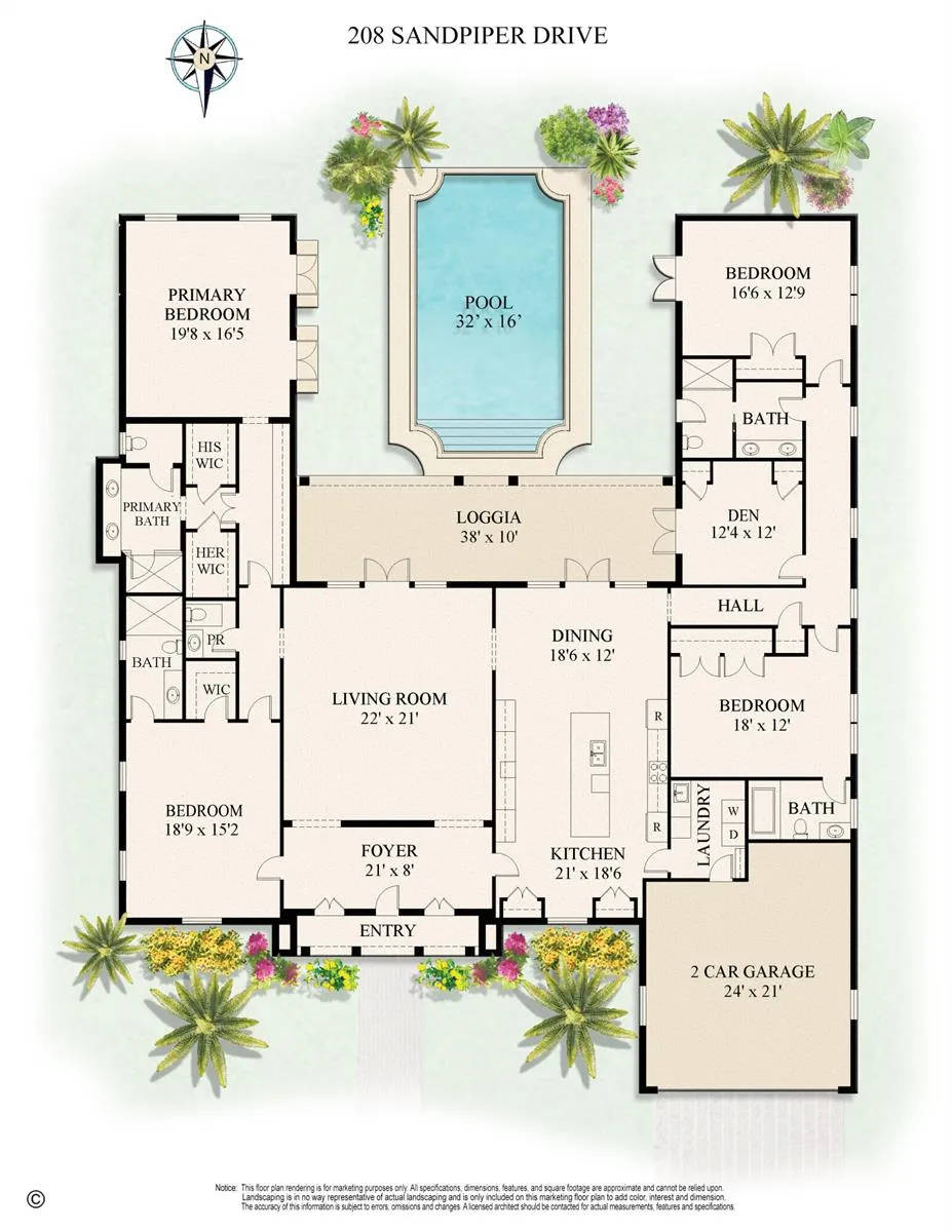 208 Sandpiper Drive Palm Beach, FL 33480