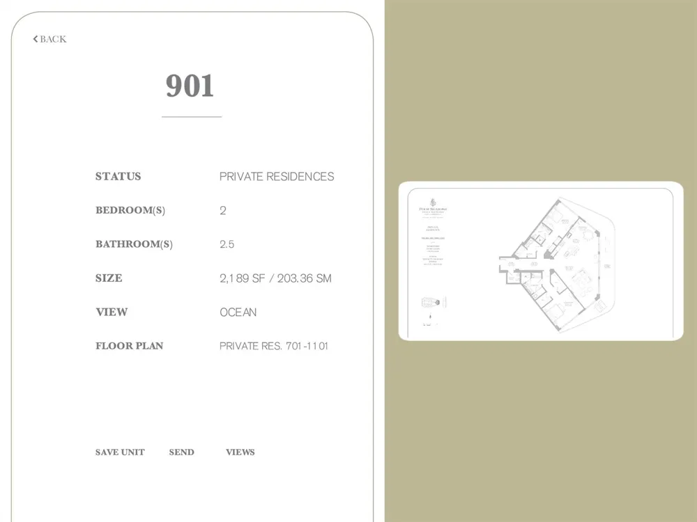 525 Fort Lauderdale Beach Boulevard #901 Fort Lauderdale, FL 33304