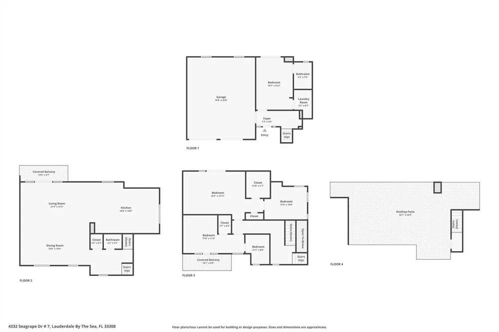 4332 Seagrape Drive #7 Lauderdale By The Sea, FL 33308