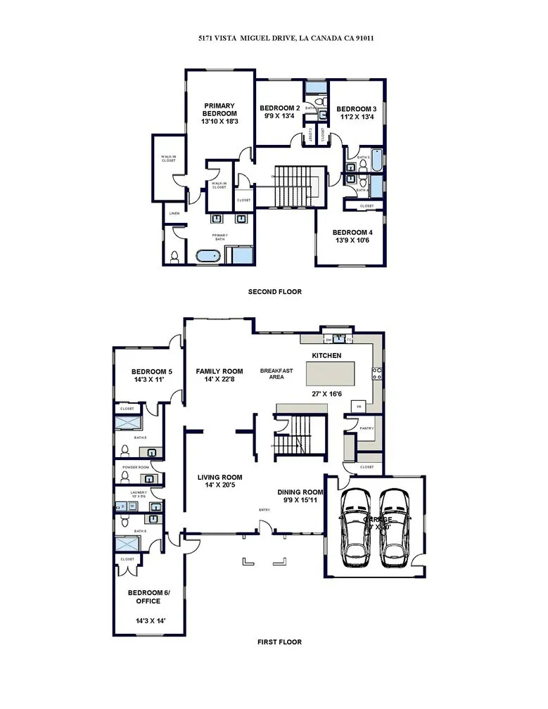 5171 Vista Miguel Drive La Canada Flintridge, CA 91011