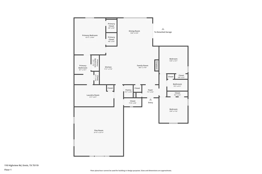 110 Highview Road Ennis, TX 75119