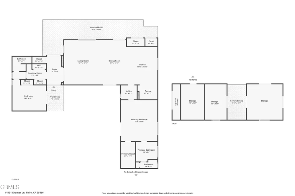 14931 Kramer Lane Philo, CA 95463