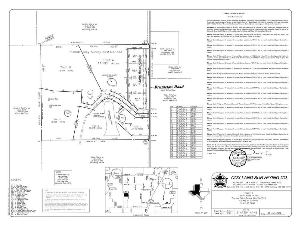 1789 Brumelow Road Whitesboro, TX 76273