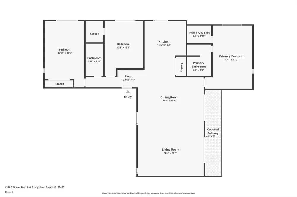 4310 S Ocean Boulevard #B Highland Beach, FL 33487