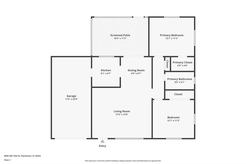 8845 NW 14th Street Plantation, FL 33322
